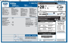 Used 2016  Ford Fusion 4d Sedan SE 1&period;5L EcoBoost at Drive Now Westlake near Westlake&comma; OH