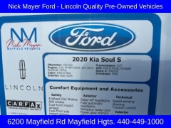 Used 2020  Kia Soul S IVT at DriveNow Mayfield near Mayfield Heights, OH