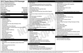 Used 2013  Toyota Sienna 5dr Van V6 LE FWD &lpar;Natl&rpar; at Drive Now Westlake near Westlake&comma; OH