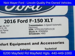 Used 2016 Ford F-150 4WD SuperCab at Drive Now Westlake near Westlake, OH