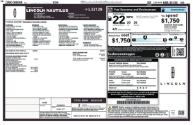 Used 2019  Lincoln Nautilus Select AWD at Drive Now Westlake near Westlake&comma; OH