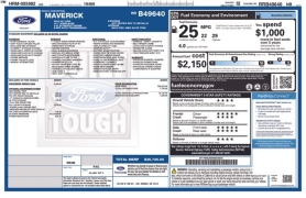 Used 2024  Ford Maverick XLT AWD SuperCrew EcoBoost at Drive Now Westlake near Westlake&comma; OH