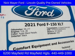 Used 2021  Ford F-150 4WD SuperCrew Box at Drive Now Westlake near Westlake, OH