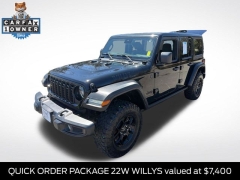 Used 2024  Jeep Wrangler Willys 4 Door 4x4 at Drive Now Westlake near Westlake&comma; OH