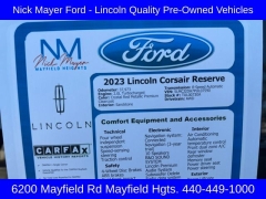 Used 2023  Lincoln Corsair Reserve AWD at Drive Now Westlake near Westlake&comma; OH