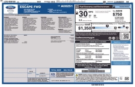 Used 2020  Ford Escape 4d SUV FWD SE at Drive Now Westlake near Westlake&comma; OH