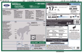 Used 2023  Ford Bronco 4 Door Advanced 4x4 at Drive Now Westlake near Westlake&comma; OH