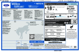 Used 2023  Ford Bronco 4 Door 4x4 at DriveNow Mayfield near Mayfield Heights&comma; OH