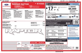 Used 2025  Ford Ranger Raptor 4WD SuperCrew 5' Box at Drive Now Westlake near Westlake&comma; OH