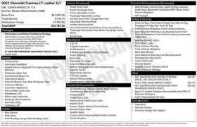 Used 2022  Chevrolet Traverse AWD 4dr LT Leather at DriveNow Mayfield near Mayfield Heights&comma; OH