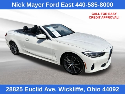 Used 2024 BMW 4 Series 430i Convertible at DriveNow Mayfield near Mayfield Heights, OH