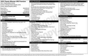 Used 2023  Toyota 4Runner SR5 Premium 4WD at Drive Now Westlake near Westlake&comma; OH