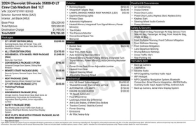 Used 2024  Chevrolet Silverado 3500HD 4WD Crew Cab 159" LT Dsl at Drive Now Westlake near Westlake&comma; OH