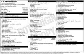 Used 2016  Jeep Patriot FWD 4dr Sport at Drive Now Westlake near Westlake&comma; OH