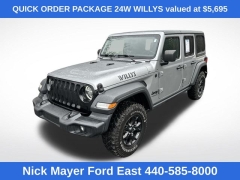 Used 2020  Jeep Wrangler Unlimited Willys 4x4 at DriveNow Mayfield near Mayfield Heights&comma; OH