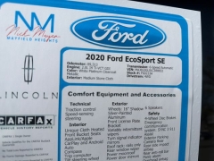 Used 2020  Ford EcoSport 4d SUV 4WD SE at Drive Now Westlake near Westlake&comma; OH