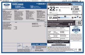 Used 2022  Ford Explorer XLT 4WD at Drive Now Westlake near Westlake&comma; OH