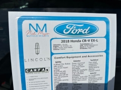 Used 2018  Honda CR-V EX-L AWD at Drive Now Westlake near Westlake&comma; OH
