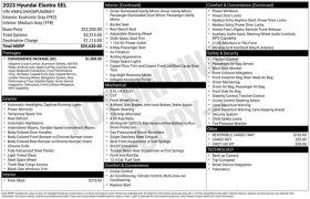 Used 2023  Hyundai Elantra SEL IVT at Drive Now Westlake near Westlake&comma; OH