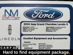 Used 2024  Jeep Grand Cherokee Laredo X 4x4 at Drive Now Westlake near Westlake&comma; OH