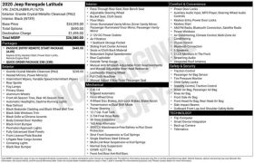 Used 2020  Jeep Renegade Latitude FWD at Drive Now Westlake near Westlake&comma; OH