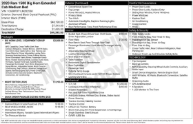 Used 2020  Ram 1500 Big Horn 4x4 Quad Cab 6'4" Box at DriveNow Mayfield near Mayfield Heights&comma; OH