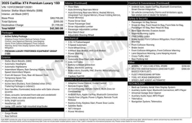 Used 2025  Cadillac XT4 FWD 4dr Premium Luxury at Drive Now Westlake near Westlake&comma; OH