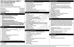 Used 2024  Chevrolet Silverado 1500 4WD Crew Cab 147" LT w&sol;1LT at DriveNow Mayfield near Mayfield Heights&comma; OH