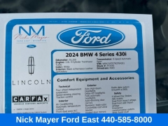 Used 2024  BMW 4 Series 430i Convertible at Drive Now Westlake near Westlake&comma; OH
