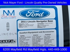 Used 2011  Lincoln Navigator 4d SUV 4WD at Drive Now Westlake near Westlake&comma; OH