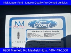 Used 2024  Buick Enclave AWD 4dr Avenir at DriveNow Mayfield near Mayfield Heights, OH