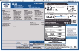 Used 2020  Ford Edge 4d SUV AWD Titanium at DriveNow Mayfield near Mayfield Heights&comma; OH