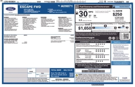 Used 2026  Ford Escape ST-Line FWD at Drive Now Westlake near Westlake&comma; OH