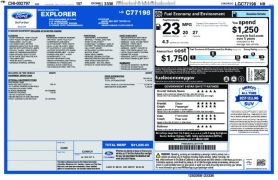 Used 2020  Ford Explorer 4d SUV 4WD XLT 2&period;3L EcoBoost at Drive Now Westlake near Westlake&comma; OH