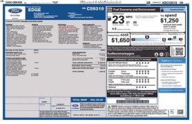 Used 2019  Ford Edge 4d SUV AWD SEL at Drive Now Westlake near Westlake&comma; OH