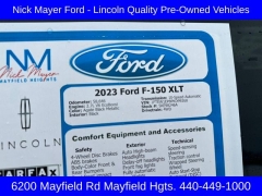 Used 2023  Ford F-150 4WD SuperCrew 5&period;5' Box at Drive Now Westlake near Westlake&comma; OH