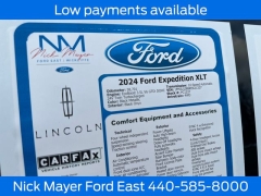 Used 2024  Ford Expedition XLT 4x4 at DriveNow Mayfield near Mayfield Heights&comma; OH