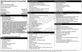 Used 2013  Chevrolet Camaro 2d Convertible LT2 at DriveNow Mayfield near Mayfield Heights&comma; OH