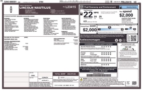 Used 2023  Lincoln Nautilus Standard AWD at DriveNow Mayfield near Mayfield Heights&comma; OH