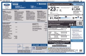 Used 2020  Ford Edge AWD at Drive Now Westlake near Westlake&comma; OH