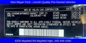 Used 2019 Volvo S90 4d Sedan AWD T5 Momentum at Drive Now Westlake near Westlake, OH
