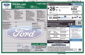 Used 2021  Ford Escape Titanium AWD at Drive Now Westlake near Westlake&comma; OH