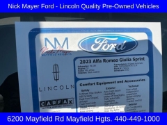 Used 2023  Alfa Romeo Giulia RWD at DriveNow Mayfield near Mayfield Heights, OH