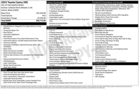 Used 2023  Toyota Camry XSE Auto at Drive Now Westlake near Westlake&comma; OH