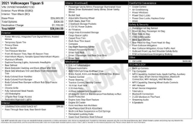 Used 2021  Volkswagen Tiguan 2&period;0T S 4MOTION at Drive Now Westlake near Westlake&comma; OH