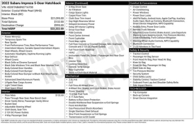 Used 2022  Subaru Impreza 5-door CVT at DriveNow Mayfield near Mayfield Heights&comma; OH