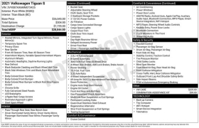 Used 2021  Volkswagen Tiguan 2&period;0T S 4MOTION at Drive Now Westlake near Westlake&comma; OH