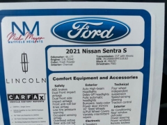 Used 2021  Nissan Sentra S CVT at Drive Now Westlake near Westlake&comma; OH