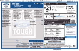 Used 2022  Ford Ranger 4WD SuperCrew 5' Box at Drive Now Westlake near Westlake&comma; OH