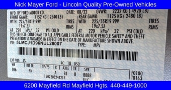 Used 2022 Lincoln Corsair Standard AWD at DriveNow Mayfield near Mayfield Heights, OH